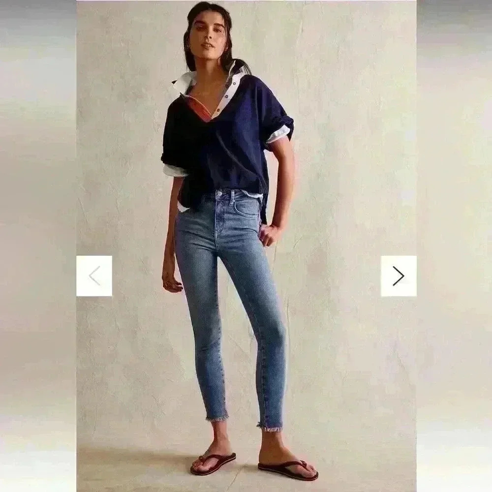 COPY - We The Free Raw High-Rise Jegging Size 27 OB893288